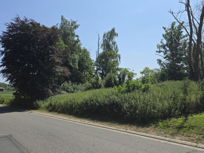 Magnifique terrain sud ouest à bâtir avec une longueur de 40 mètres côté rue dans un village paisible!