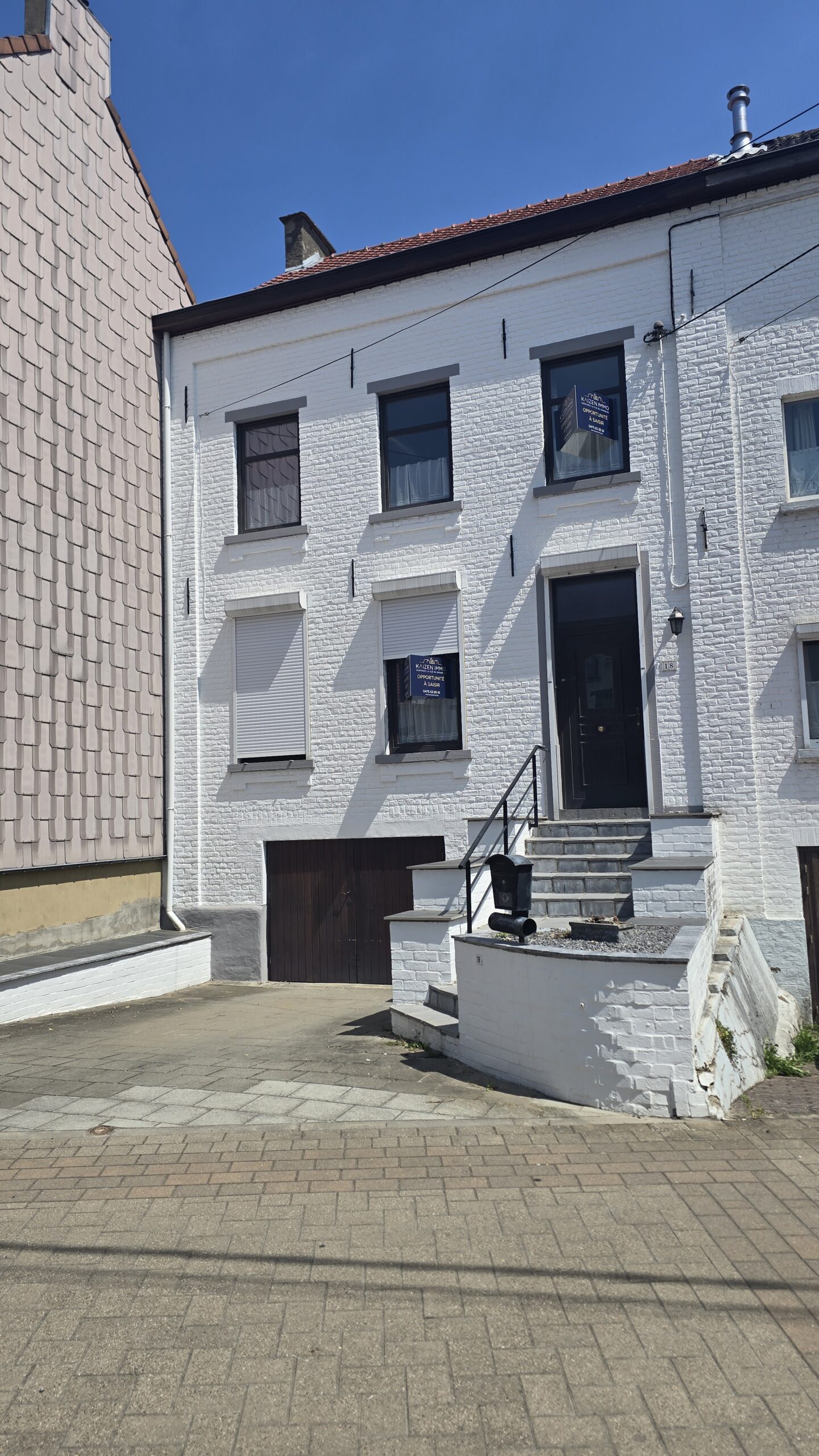 Maison lumineuse avec jardin dans un agréable quartier
