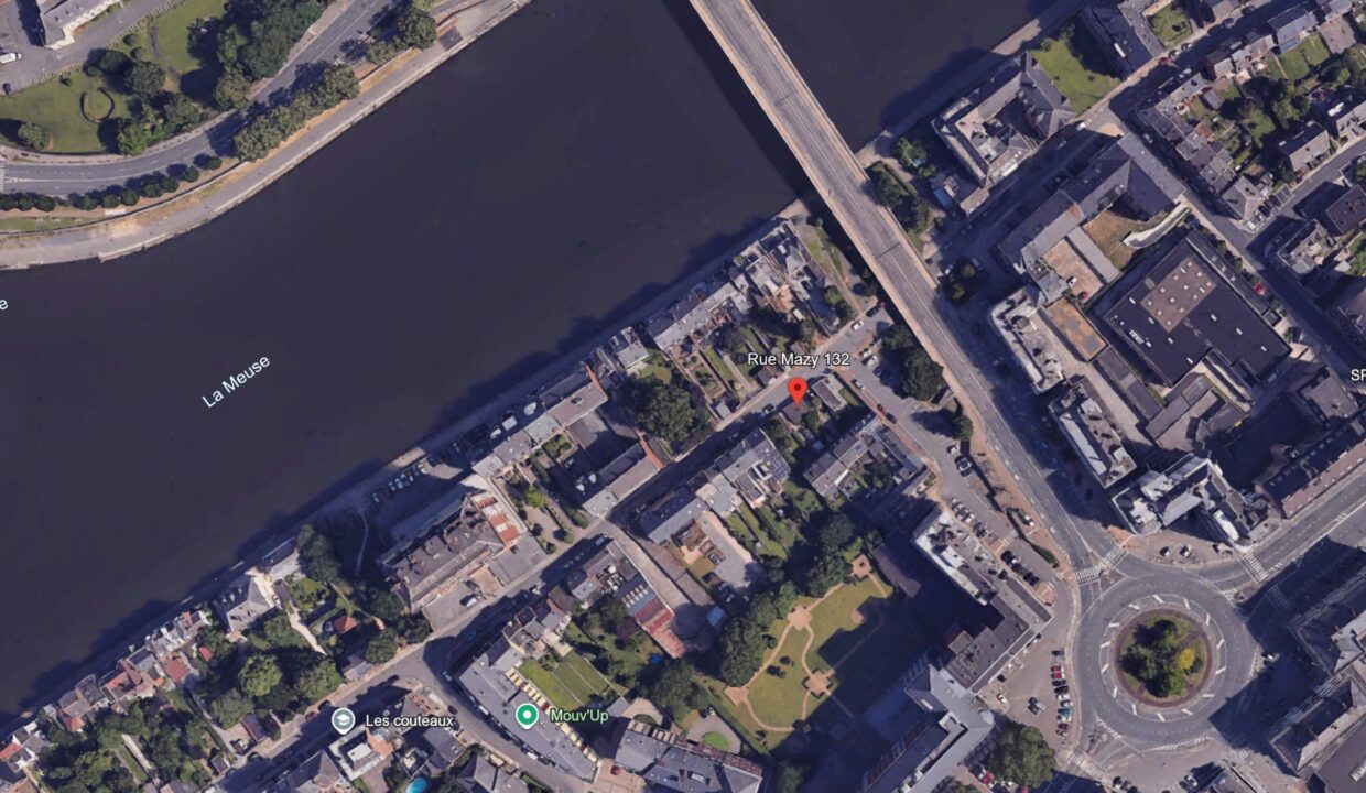 Google Earth Rue Mazy 132 Namur